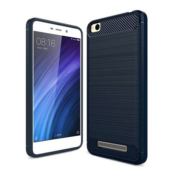 Etui na Xiaomi Redmi 4A bumper Neo CARBON - granatowy. - EtuiStudio