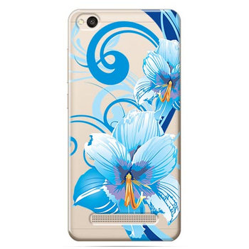 Etui na Xiaomi Redmi 4A - Niebieski kwiat północy. - EtuiStudio
