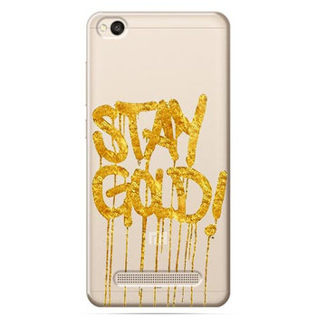 Etui na Xiaomi Redmi 4A - Stay Gold. - EtuiStudio