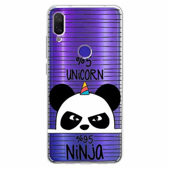 Etui na Xiaomi Redmi Note 7 - Ninja Unicorn - Jednorożec. - EtuiStudio