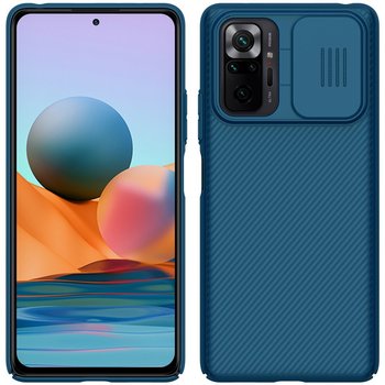 Etui Nillkin CamShield do Xiaomi Redmi Note 10 Pro/ 10 Pro Max (Niebieskie) - Nillkin