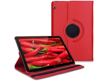 Etui obrotowe Alogy 360 do Huawei MediaPad T5 10.1 Czerwone - Alogy