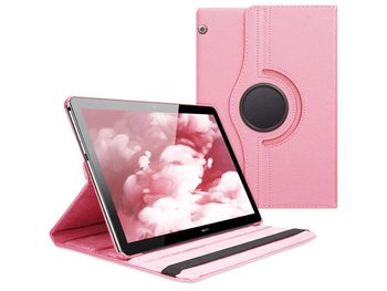 Etui obrotowe Alogy 360 do Huawei MediaPad T5 10.1 Różowe - 4kom