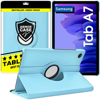 Etui obrotowe do Samsung Galaxy Tab A7 T500 T505 | turkusowy - brak danych