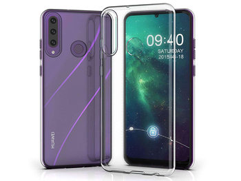 Etui obudowa case do Huawei Y6p silikonowe przezroczyste - 4kom