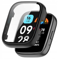 Etui Obudowa i szkło ochronne do Xiaomi Redmi Watch 3 Active czarne