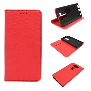 Etui Obudowa Pokrowiec Case do LG V10 H960 Smart Magnet czerwone - gsm-hurt