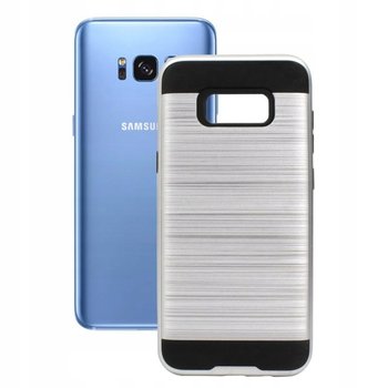 Etui Obudowa Pokrowiec do Samsung Galaxy S8 Plus G955 BACKCASE MOTOMO srebr - GSM-HURT