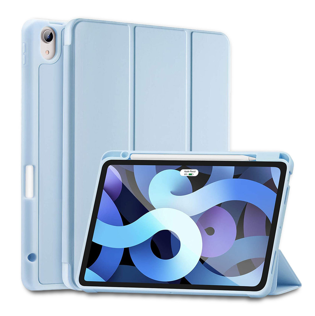 Etui silikonowe dla iPad Air 5 (2022) / Air 4 (2020) - fioletowy 