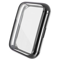 ETUI OCHRONNE 2w1 do Huawei Watch Fit 2  obudowa do zegarka nakładka case (Czarne)