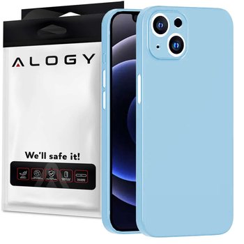 Etui ochronne Alogy Ultra Slim Case do Apple iPhone 13 Mini Niebieskie - 4kom