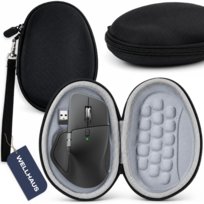 ETUI OCHRONNE CASE NA MYSZKĘ LOGITECH MX MASTER 3/4 CZARNY WELLHAUS Wellhaus