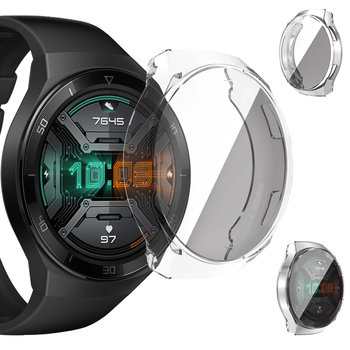 Etui ochronne do Huawei Watch GT2e 46mm Przeźroczyste - smartGEAR