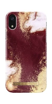 Etui ochronne na Apple iPhone XR IDEAL OF SWEDEN Golden Burgundy Marble - iDeal Of Sweden AB