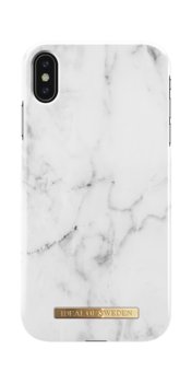 Etui ochronne na Apple iPhone Xs Max IDEAL OF SWEDEN White Marble - iDeal Of Sweden AB