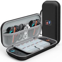 Etui Ochronne na Konsolę Nintendo Switch Pokrowiec Podróżny Twardy Czarne nieznany producent