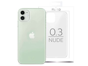 Etui ochronne PURO 0.3 Nude do Apple iPhone 12/ 12 Pro 6.1 Przezroczyste - Puro