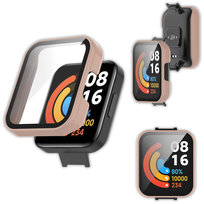 Etui ochronne + szkło 2w1 Vanfone do Xiaomi Redmi Watch 2 Lite, różowy