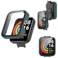 Etui ochronne + szkło 2w1 Vanfone do Xiaomi Redmi Watch 2 Lite, zielony