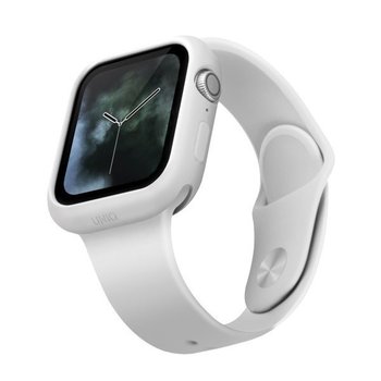 Etui ochronne UNIQ Lino Apple Watch Series 5/4 44MM, biały - UNIQ