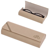 Etui okularowe na magnes ET-131C beżowy