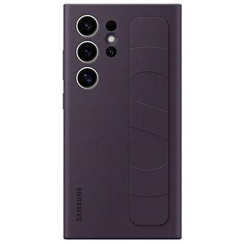 Etui Oryginalne Samsung EF-GS928CEEGWW pokrowiec do Galaxy S24 Ultra S928 ciemnofioletowy/dark violet Standing Grip Case - Samsung Electronics