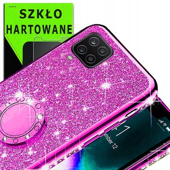 Etui OXYGEN BlinG do Samsung A12 + szkło 9H - OXYGEN