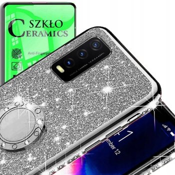 Etui OXYGEN BlinG do Vivo Y11s + szkło CERAMICZNE - OXYGEN