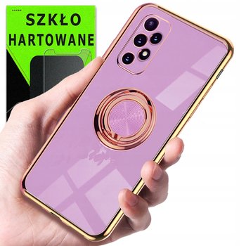 Etui OXYGEN CHIC do Samsung Galaxy A72 + szkło 9H - OXYGEN