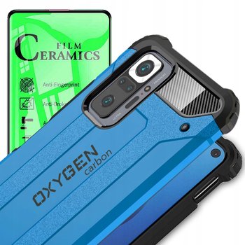 Etui OXYGEN CR do Redmi NOTE 10 PRO +szkło CERAMIC - OXYGEN