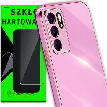 Etui OXYGEN GLOW do RENO 5Z 5G + szkło hartowane - OXYGEN