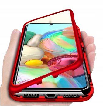 etui OXYGEN Magnet ONE do Samsung A51 + SZKŁO - OXYGEN