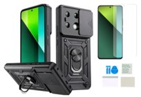Etui pancerne do XIAOMI REDMI NOTE 13 PRO 5G Slide Ring +folia ochronna TPU