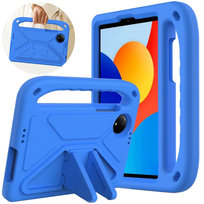 Etui pancerne FunColor futerał z podstawką do Xiaomi Redmi Pad SE 8.7 2024 - Niebieskie STRADO