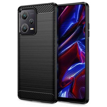 Etui Pancerne Karbon Xiaomi Redmi Note 12 / Poco X5 5G Czarny - Bestphone