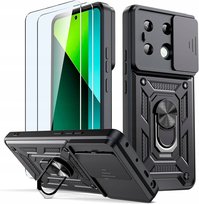 ETUI PANCERNE SLIDE DO XIAOMI REDMI NOTE 13 5G / POCO X6 + 2x SZKŁO Nela-Styl