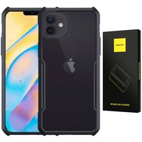 Etui Pancerne Spacecae Beetle Przezroczyste Plecki Case Pokrowiec Obudowa Iphone 12 Mini Czarny