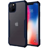 Etui Pancerne Spacecae Beetle Przezroczyste Plecki Case Pokrowiec Obudowa Iphone 12 Pro Max Niebieski