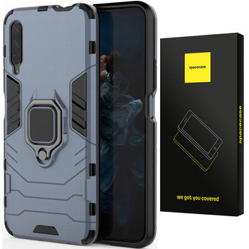 Etui Pancerne Spacecase X-Ring Uchwyt Magnetyczny Uchwyt Ring Case Obudowa Plecki Honor 9X / P Smart Pro Niebieski - SpaceCase