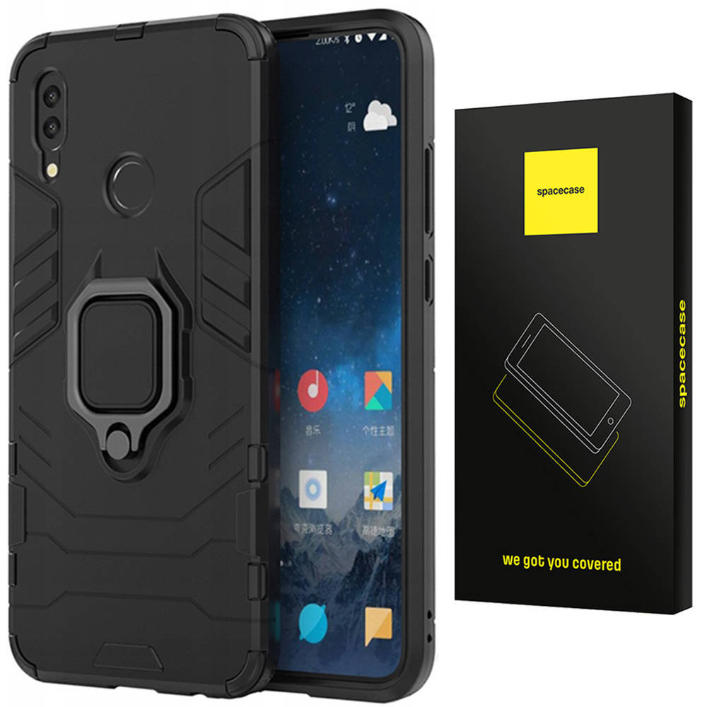 Etui Pancerne Spacecase X Ring Uchwyt Magnetyczny Uchwyt Ring Case Obudowa Plecki Huawei P Smart 2168