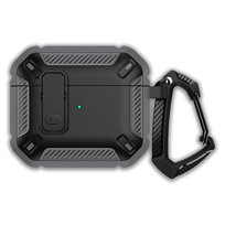 Etui pancerne Vanfone do Apple AirPods Pro 1/2, czarno-szary