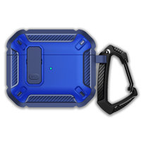 Etui pancerne Vanfone do Apple AirPods Pro 1/2, niebiesko-granatowy