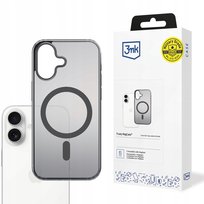 Etui plecki z MagSafe na tył Apple iPhone 17 - 3mk Frosty MagCase Black 3MK