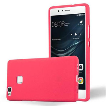 Etui Pokrowiec Do Huawei P9 LITE 2016 / G9 LITE Obudowa w FROST CZERWONY TPU Silikon Case Cover Ochronny Plecki Cadorabo - Cadorabo