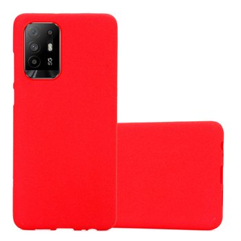 Etui Pokrowiec Do Oppo A94 5G Obudowa w FROST CZERWONY TPU Silikon Case Cover Ochronny Plecki Cadorabo - Cadorabo