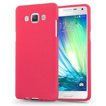 Etui Pokrowiec Do Samsung Galaxy A3 2015 Obudowa w FROST CZERWONY TPU Silikon Case Cover Ochronny Plecki Cadorabo - Cadorabo