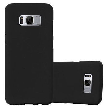 Etui Pokrowiec Do Samsung Galaxy S8 PLUS Obudowa w FROST CZARNY TPU Silikon Case Cover Ochronny Plecki Cadorabo - Cadorabo