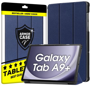 ETUI POKROWIEC do SAMSUNG GALAXY TAB A9+ PLUS 11 2023 X210 / X215 / X216 | granatowy - Armor Case