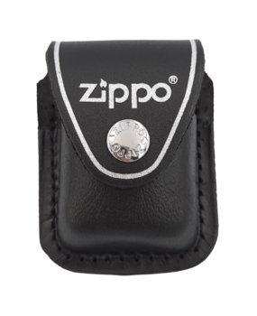 Etui na zapalniczkę Zippo skórzane szlufka czarne 60001217