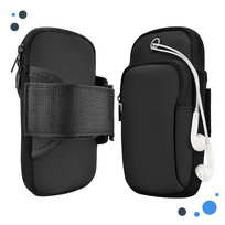 ETUI POKROWIEC NA RAMIĘ NA TELEFON DO BIEGANIA (Czarny)